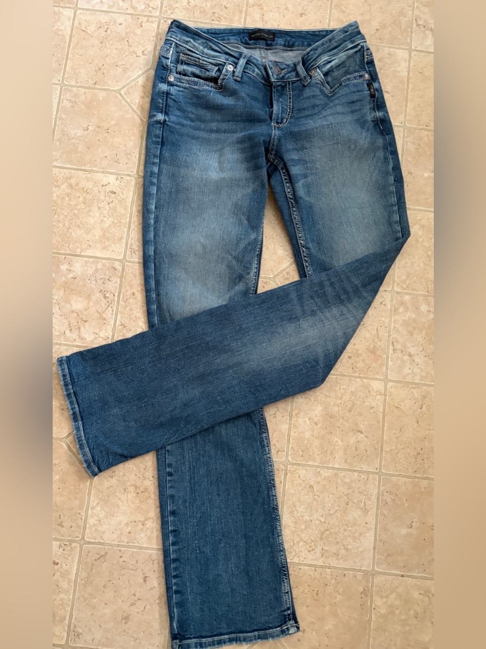 SILVER JEANS ‘SUKI SLIM BOOTCUT’ STRETCH COMFY & CURVY GREAT CONDITION! 29x33